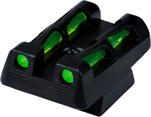 HiViz Fiber Optic Fixed Rear Sight Litewave Interchangeable CZ75 85 P01
