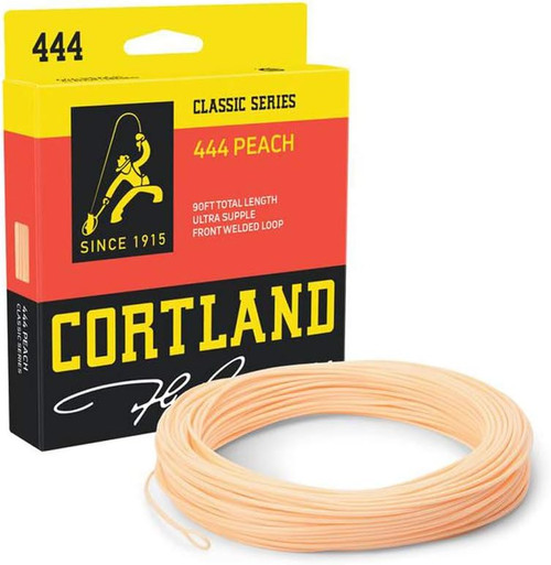 Cortland 444 6WF Wf6F Fly Fishing Line 90ft Peach Size 6 - 403062