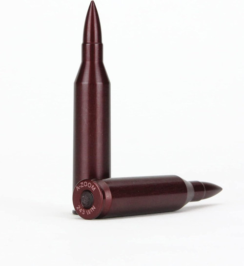 A-Zoom .243 Winchester WIN Precision Metal Safety Snap Caps 2 Pack 12223