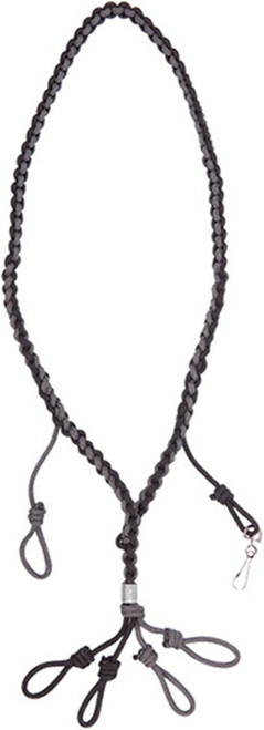 Banded Deluxe Call Lanyard Green/Brown Paracord Holds 3 Calls - B08345