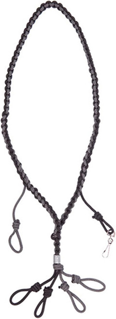 Banded Deluxe Call Lanyard Green/Brown Paracord Holds 3 Calls - B08345