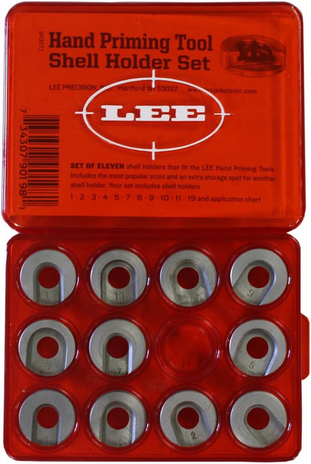 Lee Precision Hand Priming Tool Shell Holder Set