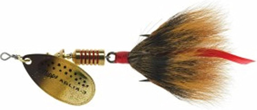Mepps Aglia Dressed Treble Spinner Brown Trout/Brown Size 3, 1/4 Oz