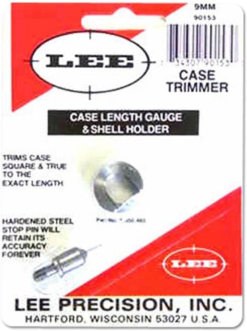 Lee Precision 9mm Luger Case Length Gauge & Shell Holder - 90153