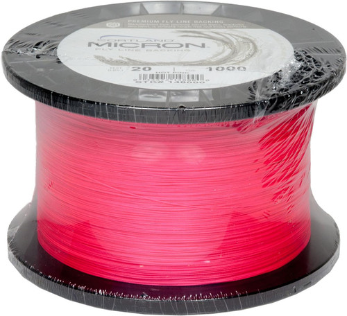 Cortland Micron Fly Line Backing, 20 Lb, 250 Yds, Pink - 147980