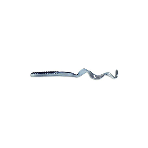 Culprit Lures Culprit Worm, 7.5" Black Shad, 18PK - C720-01