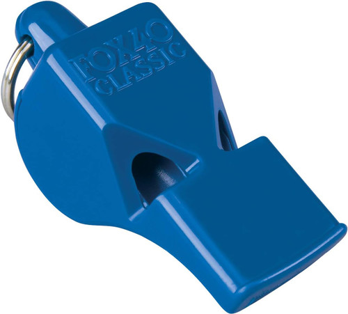 Fox 40 Classic Pealess Safety Whistle 115 dB Blue 9902-0500