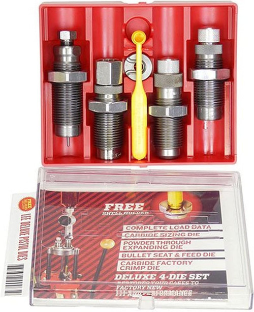 Lee Precision Deluxe 4-Die Pistol Reloading Set .40 S&W or 10mm - 90965
