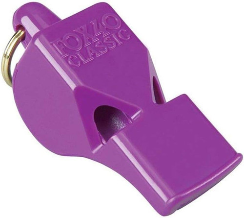 Fox 40 Classic Pealess Safety Whistle, 115 dB, Purple - 9902-0800