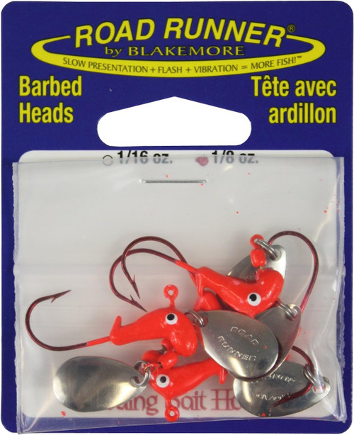 Blakemore Road Runner Bleeding Bait, 1/8 Oz, Red - C-153-009