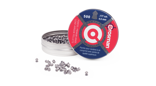 Crosman Pointed Pellets .177 Caliber 4.5mm 7.4 Gr 500 Count