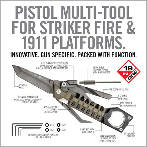 Real Avid The Pistol Tool Handgun Multi Tool