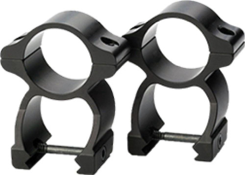 Traditions Detachable See-thru Scope Rings 1 inch Weaver Gloss Black
