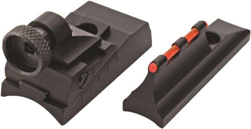 Traditions Fiber Optic Peep Sights for CVA Straight Non Tapered Barrels