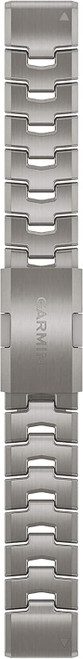 Garmin Quick Fit 22 Vented Titanium Bracelet Watch Band NEW