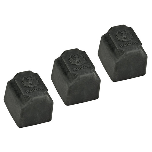 Ruger Magazine Dust Covers for Ruger 10/22 .22LR Magazines Black 3-Pack