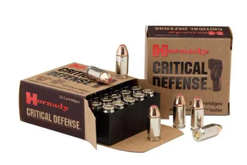 Hornady 90900 Critical Defense 45 ACP 185 gr Flex Tip eXpanding 200 Rounds
