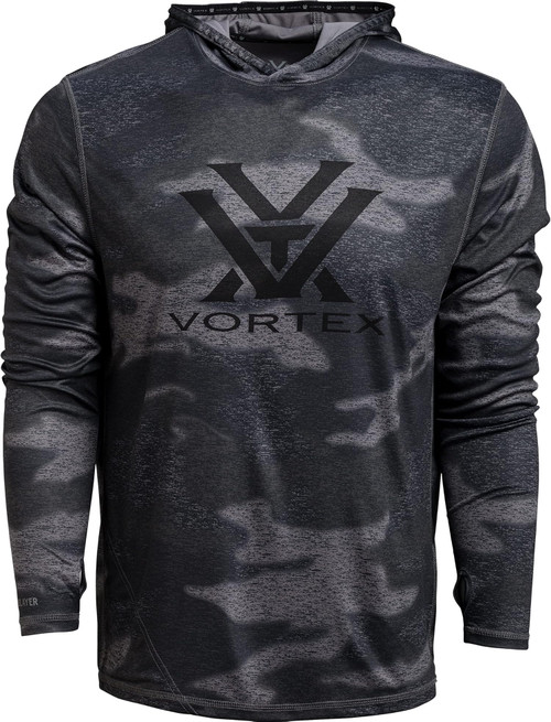 Vortex Optics UPF 50 Sun Slayer Hoodies Black Camo Medium 121-20-BCAM