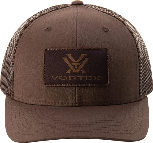 Vortex Optics Force on Force Snap Back Caps Brown One Size 221-18-BRN