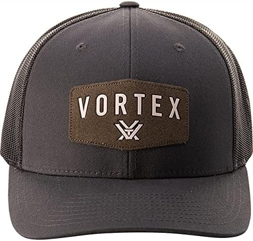 Vortex Optic Red Alert Snap Back Cap Charcoal One Size Fits Most 221-17-CHR