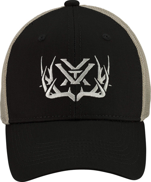 Vortex Optics Full Tine Snap Back Cap One Size Fits Most Black 220-32-BLK
