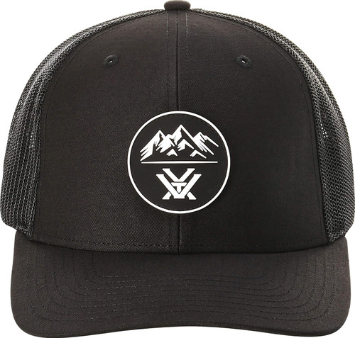 Vortex Optic Three Peaks Patch Snap Back Cap One Size Black 121-02-BLK