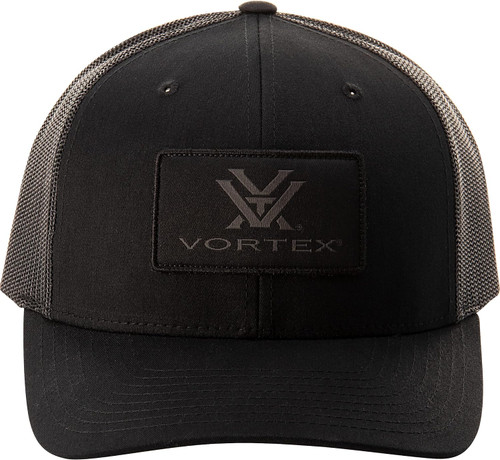 Vortex Optic Force on Force Snap Back Cap Black One Size 221-18-BLK