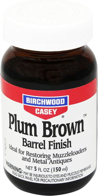 Birchwood Casey Plum Brown Barrel Finish Restoring Metal 5-Ounce BC-14130