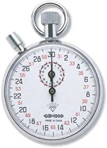 Ultrak 1000 is a 13 Jewel Mechanical Stopwatch Rugged Steel Case - 1000