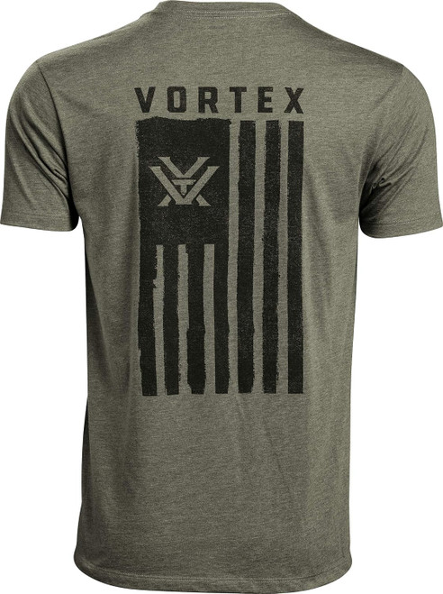 Vortex Optics Men's Salute Short Sleeve T-Shirt Military Heather Medium