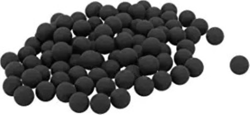 Umarex T4E Premium Rubber Ball Ammo for Paintball Guns Black 50 Cal 250 Ct