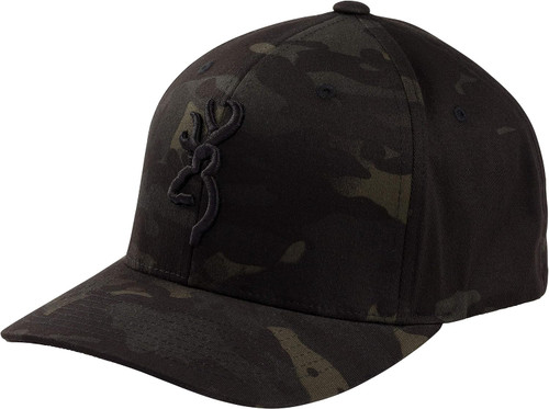 Browning Cap Phantom Multicam BLK Flex Fit S/M Browning Logo - 308987392
