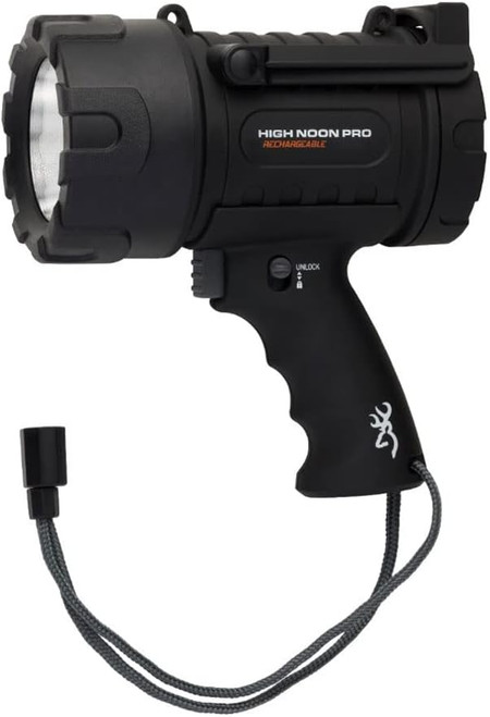 Browning Spotlight High Noon Pro USB Rechargeable 1400 Lumens Black