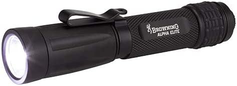 Browning Alpha Elite USB Rechargeable Flashlight 500 Lumens Black