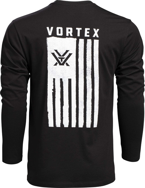 Vortex Optics Salute Long Sleeve Shirts - Black - Medium Vortex Optics Salute Long Sleeve Shirts - Black - Medium