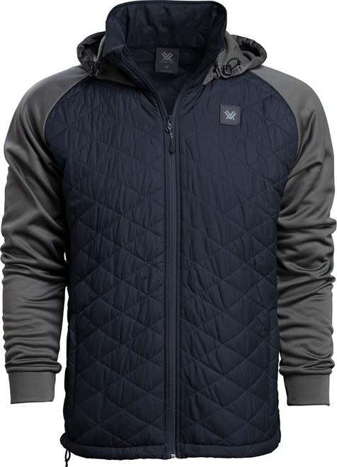 Vortex Optics Fusion Pursuit Hooded Jacket - Black Iris - XX-Large