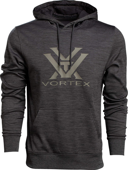 Vortex Optics Performance Hoodies - Black Heather/Dusty Olive - XXX-Large