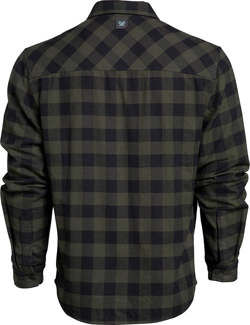 Vortex Optics Timber Rush Flannel Shirt - Forest - Large