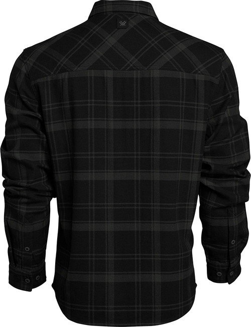 Vortex Optics Timber Rush Flannel Shirt - Black - XX-Large