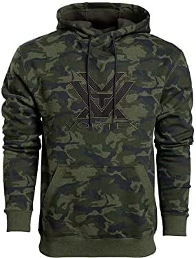 Vortex Optics Core Logo Comfort Hoodie - Green Camo - X-Large