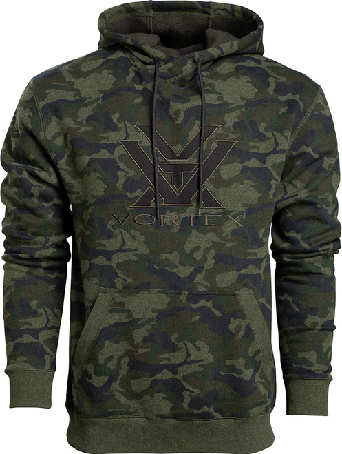 Vortex Optics Core Logo Comfort Hoodie - Green Camo - Medium