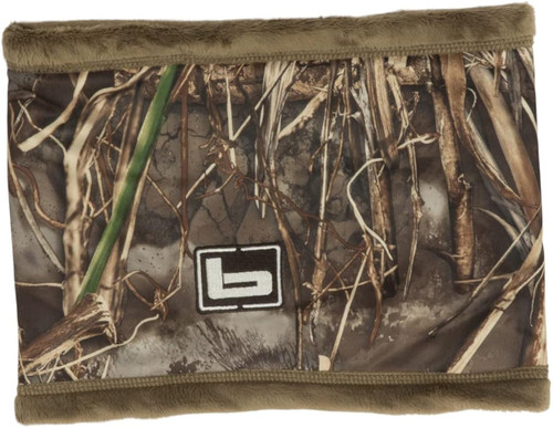 Banded Double Layer Neck Gaiter Weather & Wind Resistant Fleeced Lined Max7