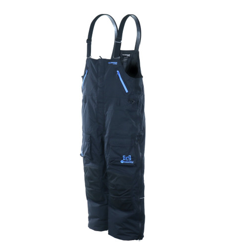 Ice Armor by Clam IA Rise Float Bib 100% Waterproof - Blue/Black - 3XL