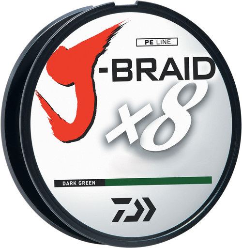 Daiwa J-Braid x8 Fishing Line Multi Color 50lb 300 Yd