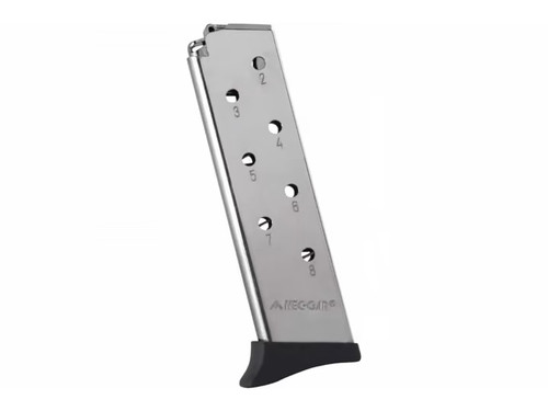 Mec-Gar BERSA THUNDER .380 ACP 8rd Nickel Magazine With Finger Rest