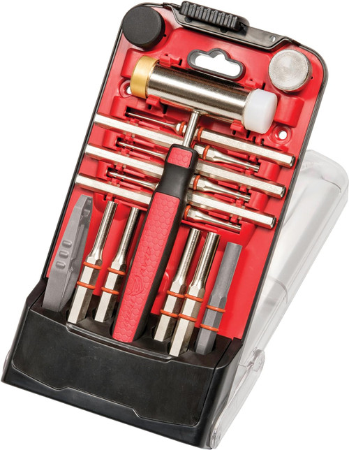 Real Avid Gunsmithing Set W/ Small Hammer & Flat Tip Metal Punch Tools