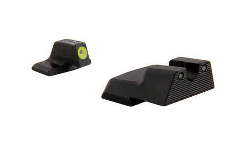 Trijicon H&K .45mm HD Front Outline Night Sight Set Front Yellow Outline