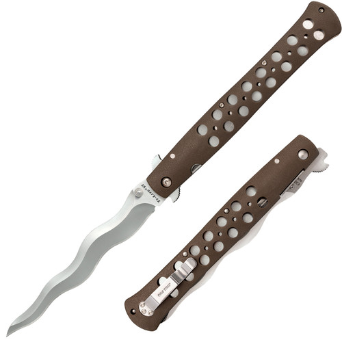 Cold Steel TI-Lite KRIS 6" Plan Blade 4MM Thick 7" FDE ZY-EX AUS10A Steel