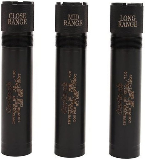 CARLSON'S Waterfowl Choke Tubes Browning Invecter DS 3PK 12 GA CR/MR/LR
