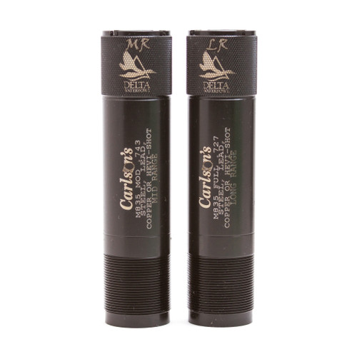 Carlson Delta Waterfowl Choke Tubes 2 Pack Mossberg 835/935 MR/LR 12GA Blk